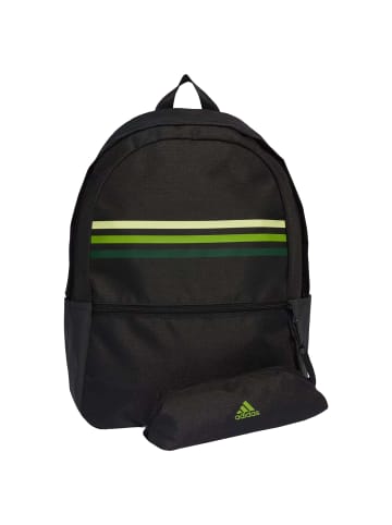 adidas 3S Classics 27 - Rucksack Set 44 cm (black/pulse lime) in black/pulse lime