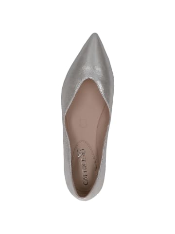 Caprice Ballerina in SILVER METAL.