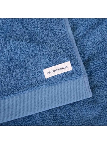 Tom Tailor Handtuch 4er Pack in Blau