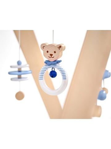 Spieltrapez Spielbogen Steiff Selecta blau 59cm in blau