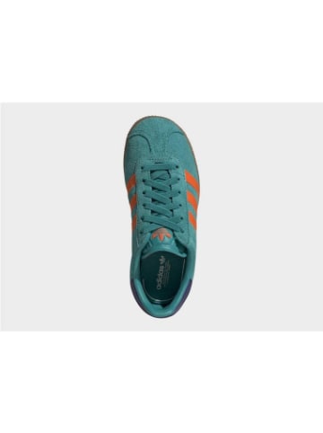 adidas Turnschuhe Gazelle in Pure Teal / Impact Orange / Collegiate Purple