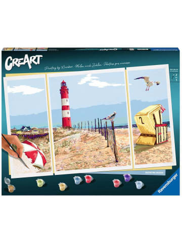 Ravensburger Malprodukte Beside the Seaside CreArt - Premium Triptychon 14-99 Jahre in bunt