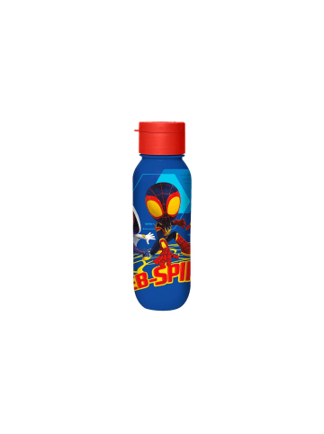 MARVEL Spider-Man Trinkflasche 500ml Spidey Web Kunststoff rot