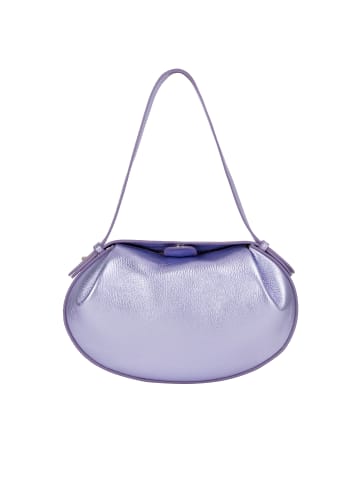 NAEMI Damen Handtasche in Glänzendes Flieder