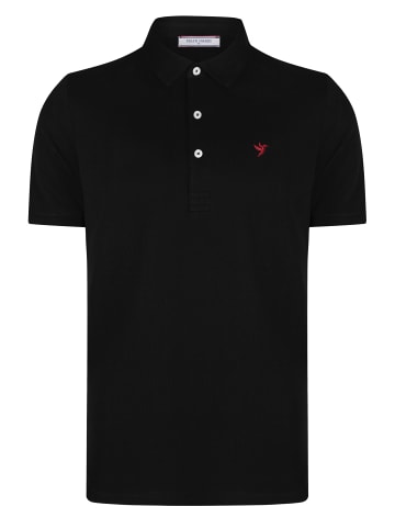 Felix Hardy Polo Shirt Kurz Arm 2 Pack in Schwarz-Hellblau