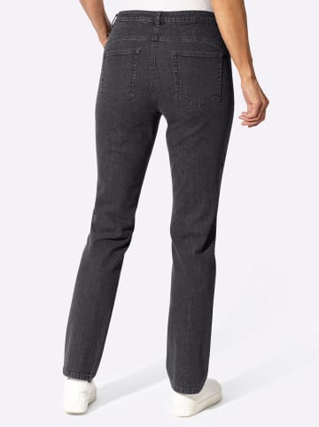 WITT WEIDEN 5-Pocket-Jeans in grey denim