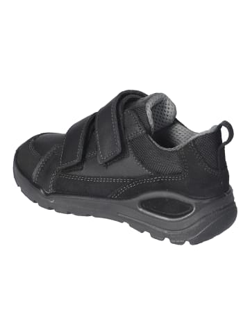 Ricosta Kindergarten Klett Halbschuh/Sneaker in schwarz