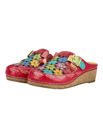 LAURA VITA Pantoletten in Rot