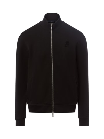 Karl Lagerfeld Sweatjacke in schwarz - 0001