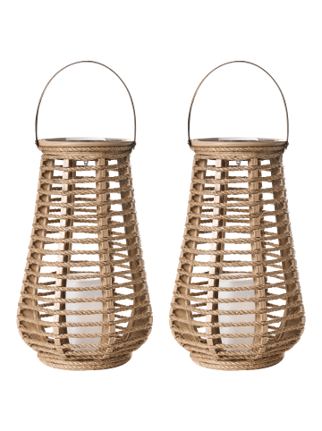 Beliani 1er-Set Dekorative Leuchte für den Außenbereich GWAYI in