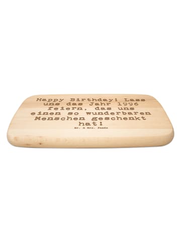 Mr. & Mrs. Panda Schneidebrett Holz Spruch 1996 Geburtstag mit S... in Transparent