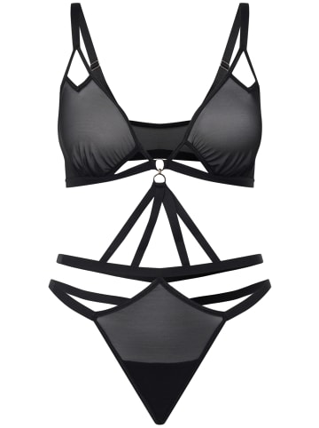 Ulla Popken Body in schwarz