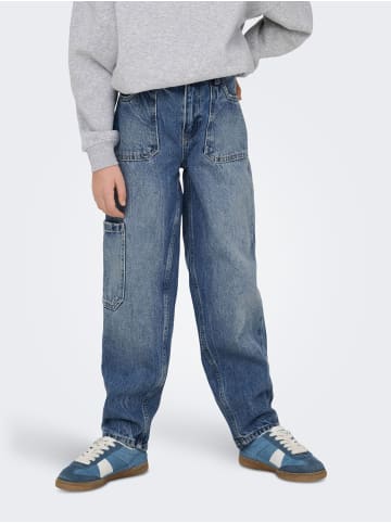 KIDS ONLY Weit geschnitten jeans in Medium Blue Denim