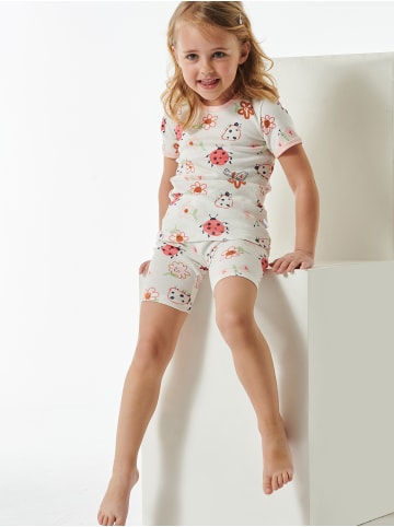 Schiesser Pyjama Natural Love Organic Cotton in Weiß