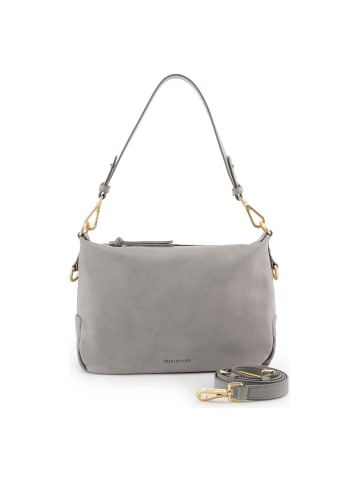 FREDs BRUDER Just Easy Schultertasche Leder 31 cm light grey