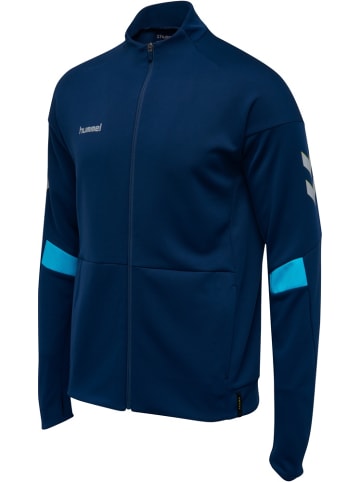 Hummel Trainingsjacke "Tech Move Poly Zip Jacket" in Blau