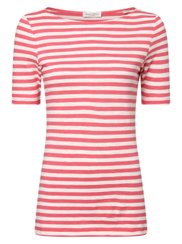 Marc O'Polo T-Shirt in himbeer ecru
