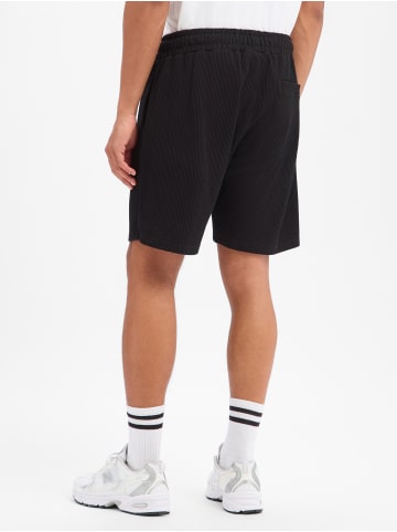 PEGADOR Shorts Signar Heavy Rib in schwarz