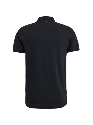 PME Legend Poloshirt FINE PIQUE SOLID in Blau