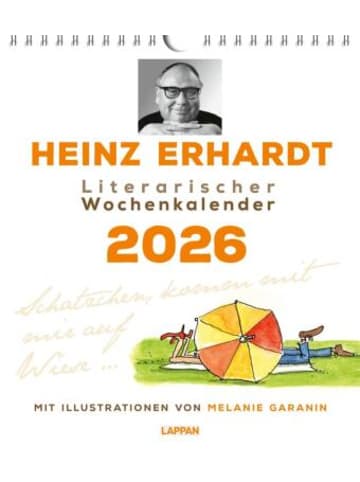 LAPPAN Kalender - Heinz Erhardt - Literarischer Wochenkalender 2026