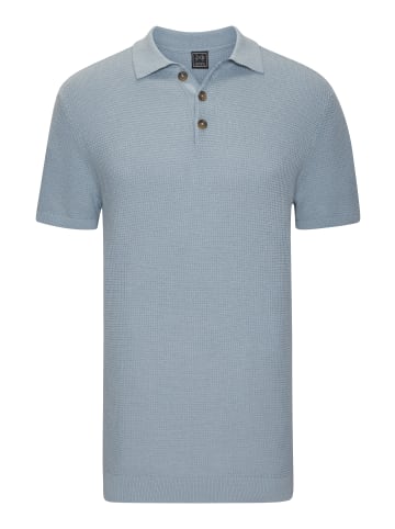 John Devin Kurzarmshirt in blau