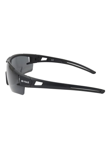YEAZ SUNBLOW Sport-Sonnenbrille Black/Grey in grau