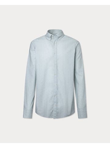 Hackett London Hemd mit Blumendruck in Weiß