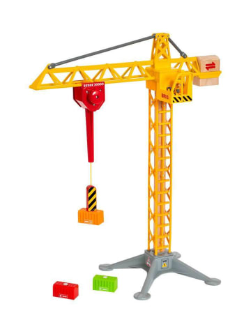 Brio Brio Aktionsspiel Großer Baukran mit Licht in bunt