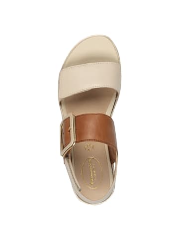Tamaris WIDE FIT Sandalette in IVORY COMB