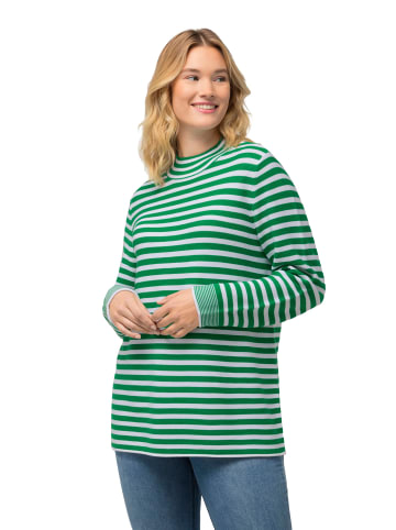 Ulla Popken Pullover in smaragdgrün