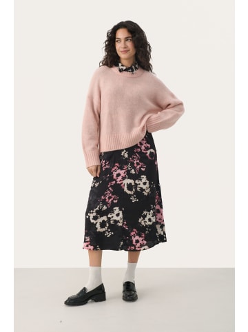 PART TWO Kleid LamiyaPW Gerade Passform in Black Blurred Flower