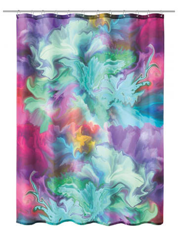 Kleine Wolke Duschvorhang Fusion in bunt