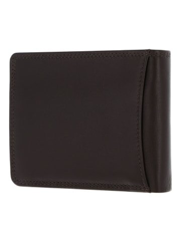 Golden Head Polo Geldbörse RFID Schutz Leder 12 cm in dunkelbraun