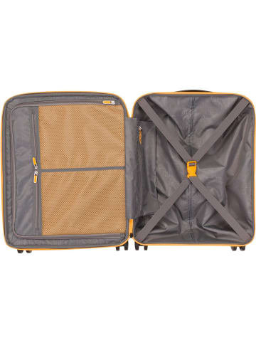 American Tourister Koffer & Trolley Dashpop Spinner 55 EXP in Golden Yellow