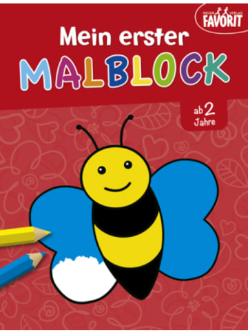Neuer Favorit Papeterie/PBS - Mein erster Malblock - rot