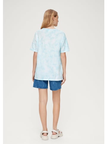 QS T-Shirt in 01D0_hellblau