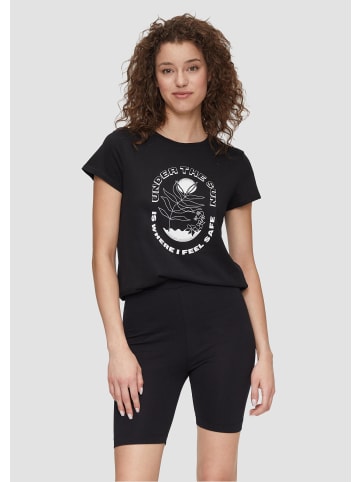 QS T-Shirt in 99D0_schwarz