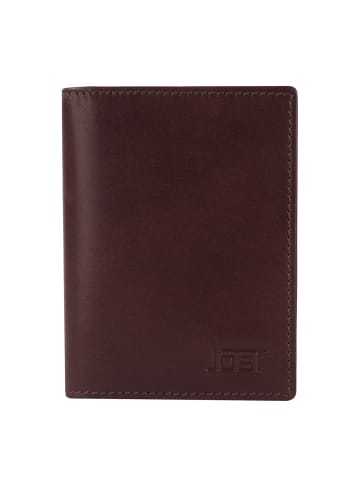 Jost Skagen Geldbörse Leder 7 cm in rotbraun