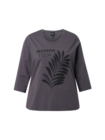 Ulla Popken Shirt in anthrazit