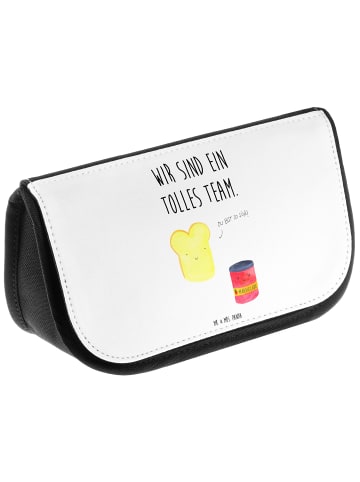 Mr. & Mrs. Panda kulturtäschchen Toast Marmelade mit Spruch in Weiß