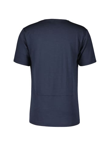 SCOTT M DEFINEDMERINO TECH S/SL SHIRT in Blau