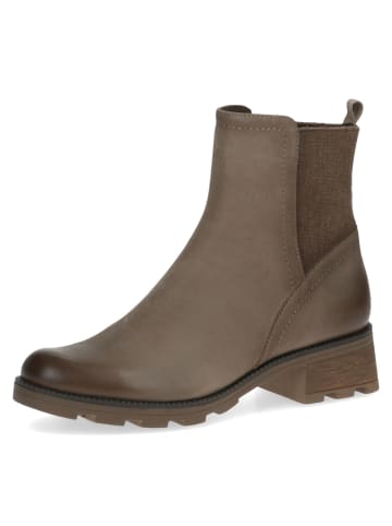 Caprice Stiefel in mud nubuc