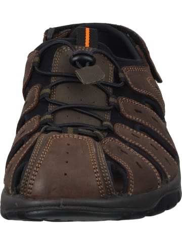 manitu Komfort-Sandalen, Komfort-Slipper in braun