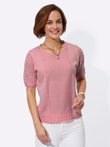 WITT WEIDEN Bouclé-Pullover in altrosa