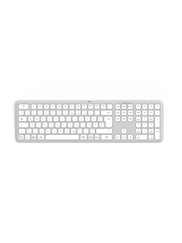Hama Multi-Device-Tastatur WK-550, Weiß, QWERTZ