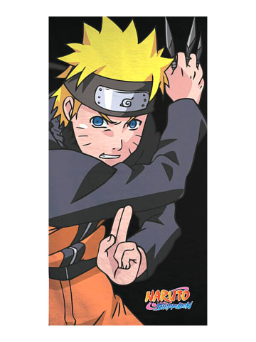 Naruto Strand-/Badetuch Naruto Shippuden - (L) 140 cm x (B) 70 cm in Schwarz