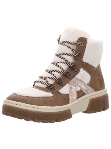 rieker Schnürstiefelette in braun
