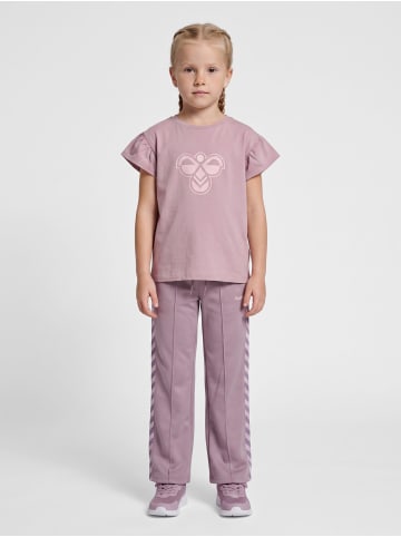 Hummel T-Shirt Hmljr Ruffle Mädchen in SEA FOG