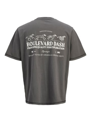 Jack & Jones T-shirt in Asphalt