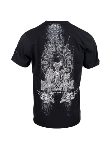 Roberto Geissini Dust Skull T-Shirt Schwarz